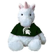  Michigan State 13 Inch Cuddle Buddies Plush Unicorn