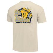  Etsu Retro Football Stars Comfort Colors Tee