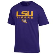  Lsu Champion Straight Stack Tee