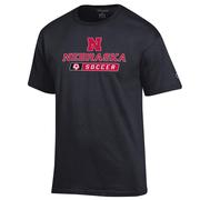  Nebraska Champion Basic Soccer Tee