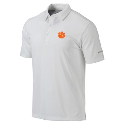 Clemson Columbia Golf Drive Polo WHITE