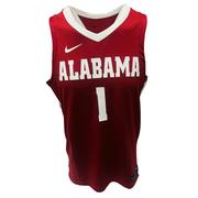  Alabama Nike # 1 Replica Road Basketball Jersey