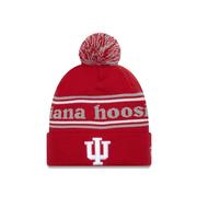  Indiana New Era Marquee Knit Pom Beanie