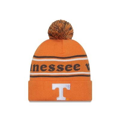 Tennessee New Era YOUTH Marquee Knit Pom Beanie