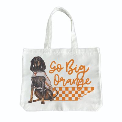 Tennessee Mascot Watercolor Tote Bag