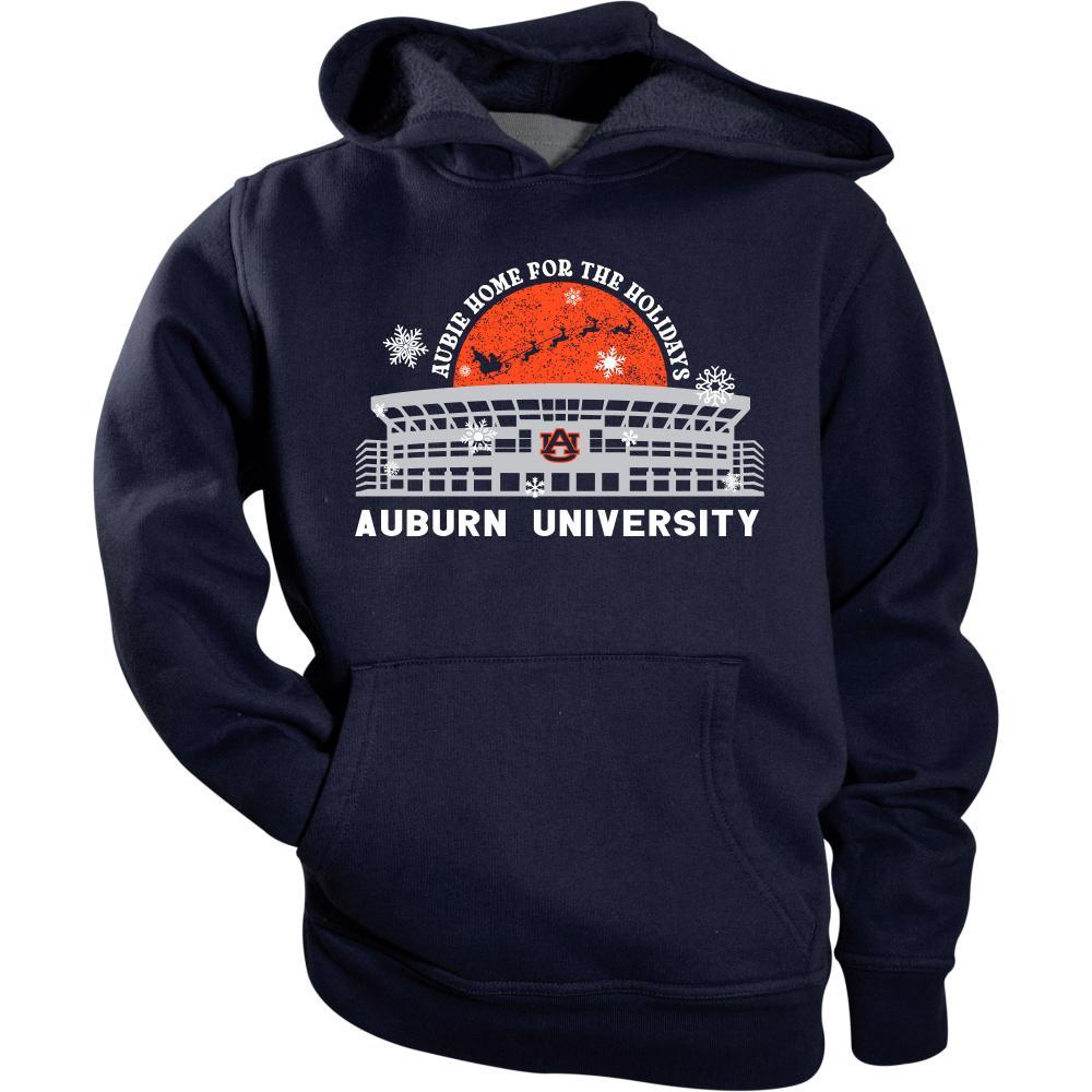 Aub Auburn Aubie Claus Youth Stadium Hoodie Alumni Hall