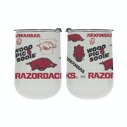  Arkansas 18 Oz Medley Curve Tumbler