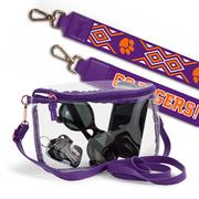  Clemson Lexi Crossbody Clear Bag