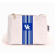  Kentucky Stripe Canvas Pouch