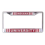  Indiana Candy Stripe License Plate Frame