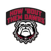  Georgia How ' Bout Them Dawgs Collector Enamel Pin