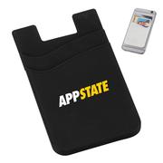  App State Dual Pocket Silicone Phone Wallet