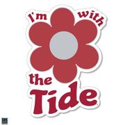  Alabama 3.25 Inch I ' M With Flower Rugged Sticker Decal