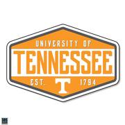  Tennessee 3.25 Inch Hexagon Badge Rugged Sticker Decal