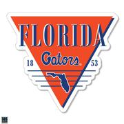  Florida 3.25 Inch Retro Triangle Rugged Sticker Decal