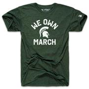  Michigan State Mitten State We Own March Tee