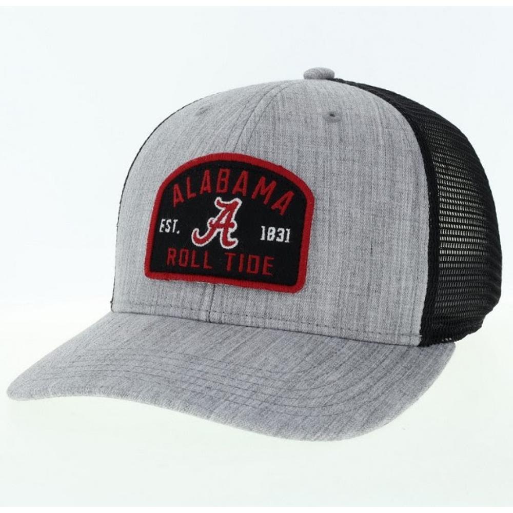 Hall Est Trucker Bama Alumni Mid-Pro Hat Snapback Patch Alabama | | Legacy