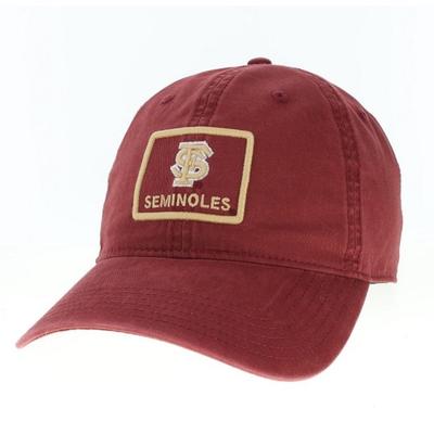 Florida State Legacy Box Logo Terra Twill Relaxed Hat