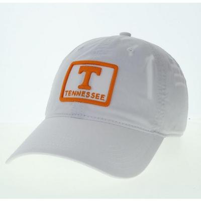 Tennessee Legacy Box Logo Terra Twill Relaxed Hat WHITE