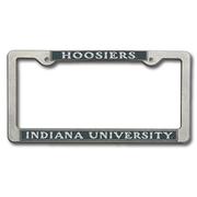  Indiana Pewter Mascot License Plate Frame