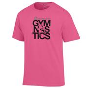  Alabama Champion Pink Gymnastics Stack Tee