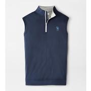  Carolina Peter Millar Heel Galway 1/4 Zip Vest