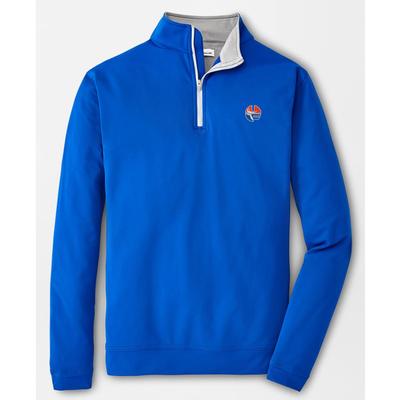 Florida Peter Millar Vault Circle Perth Solid 1/4 Zip