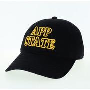  App State Legacy Youth Outline Relaxed Twill Hat