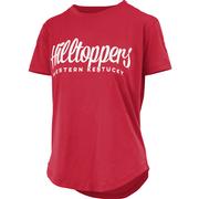  Western Kentucky Pressbox Aleena Jersey Round Bottom Tee