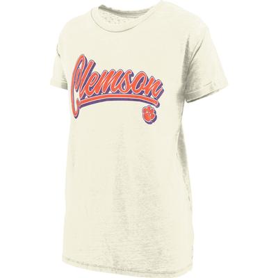 Clemson Pressbox Harlow Vintage Boyfriend Tee