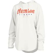  Clemson Pressbox Aleena Hooded Top