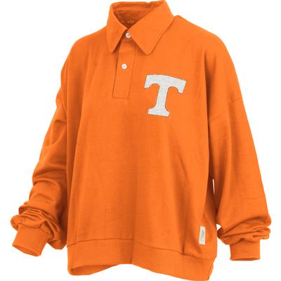  Pressbox Womens Tennessee Volunteers Vols UT Comfy Cord  Pullover Sweatshirt