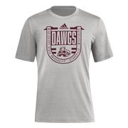  Mississippi State Adidas Banner Crest Blend Tee