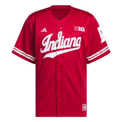 Indiana Adidas Reverse Retro Baseball Jersey