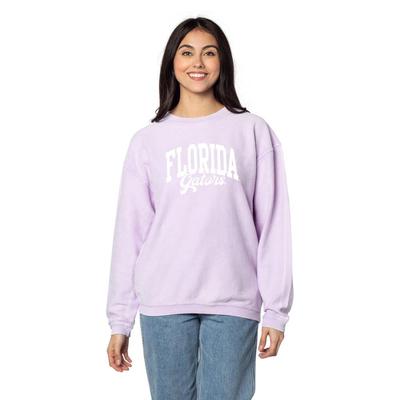 Florida White Arc Over Script Corded Crew