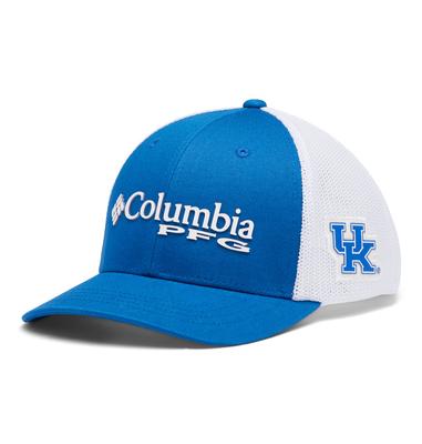 Kentucky Columbia YOUTH PFG Mesh Snap Back Cap