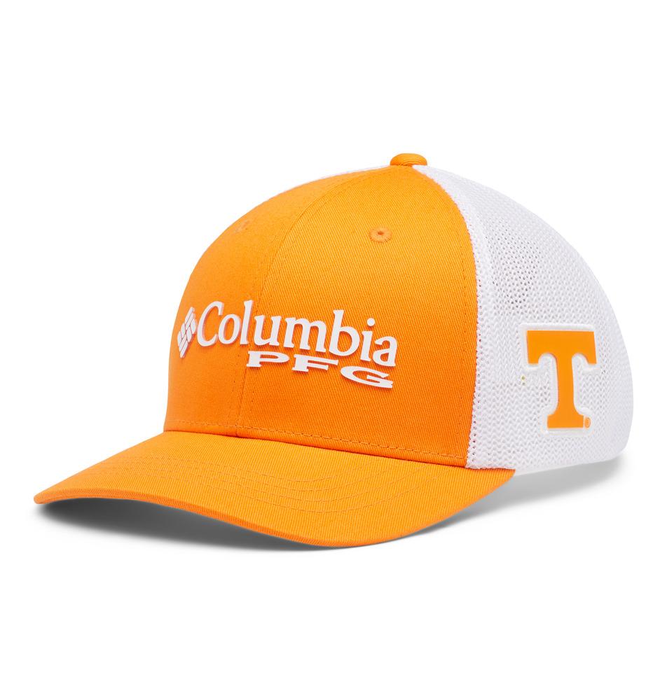 Vols, Tennessee Columbia YOUTH PFG Mesh Snap Back Cap