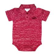  Arkansas Infant Space Dye Golf Polo Creeper