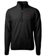  Alabama Cutter & Buck Big & Tall Men's Cascade Sherpa Fleece 1/4 Zip Pullover