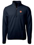  Auburn Cutter & Buck Big & Tall Men's Cascade Sherpa Fleece 1/4 Zip Pullover