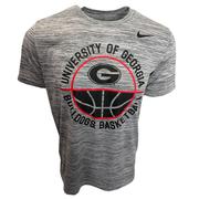  Georgia Nike Drifit Legend Velocity Basketball Tee