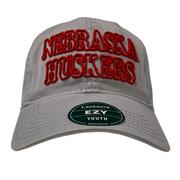  Nebraska Legacy Youth Outline Relaxed Twill Hat