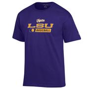  Lsu Champion Basic Baseball Tee