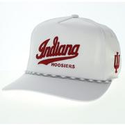  Indiana Legacy Caddy Rope Script Snapback Cap