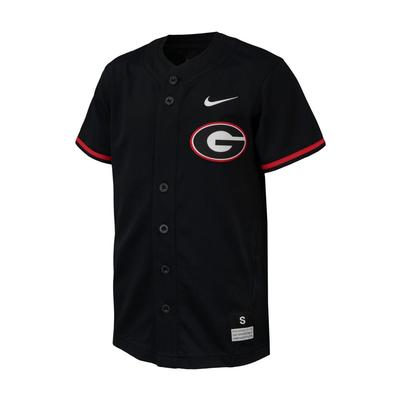 Georgia Nike YOUTH Replica Baseball Jersey