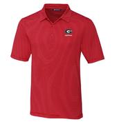  Georgia Cutter & Buck Forge Pencil Stripe Polo