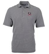  Georgia Cutter & Buck Virtue Eco Pique Stripe Polo