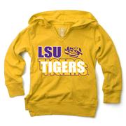  Lsu Wes And Willy Kids Burnout Hoodie