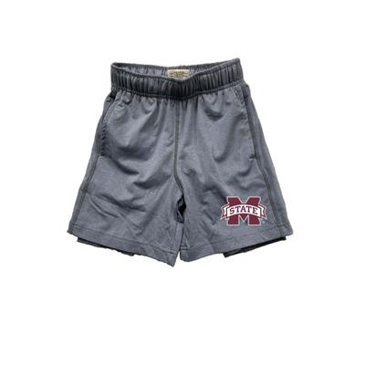 Mississippi State Wes and Willy Toddler 2 in 1 with Leg Print Short