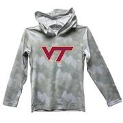  Virginia Tech Wes And Willy Youth Camo Beach Hoodie